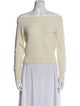 Alexander McQueen Wool Off-The-Shoulder Sweater