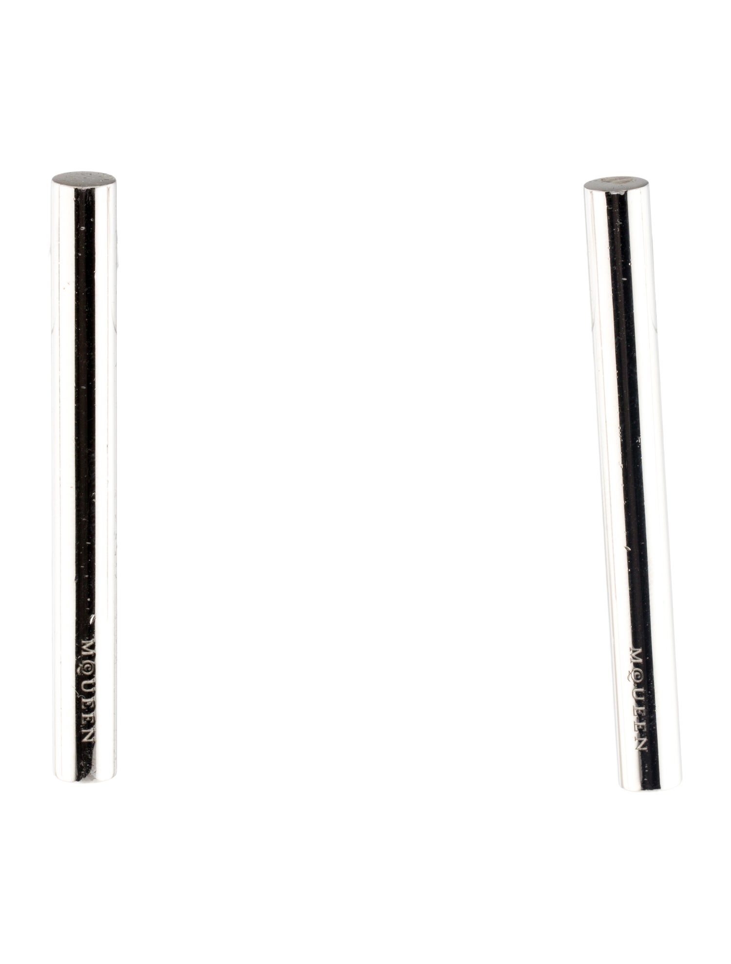 Alexander McQueen T-Bar Skull Drop Earrings