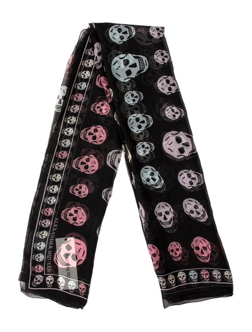 Alexander McQueen Silk Skull Scarf