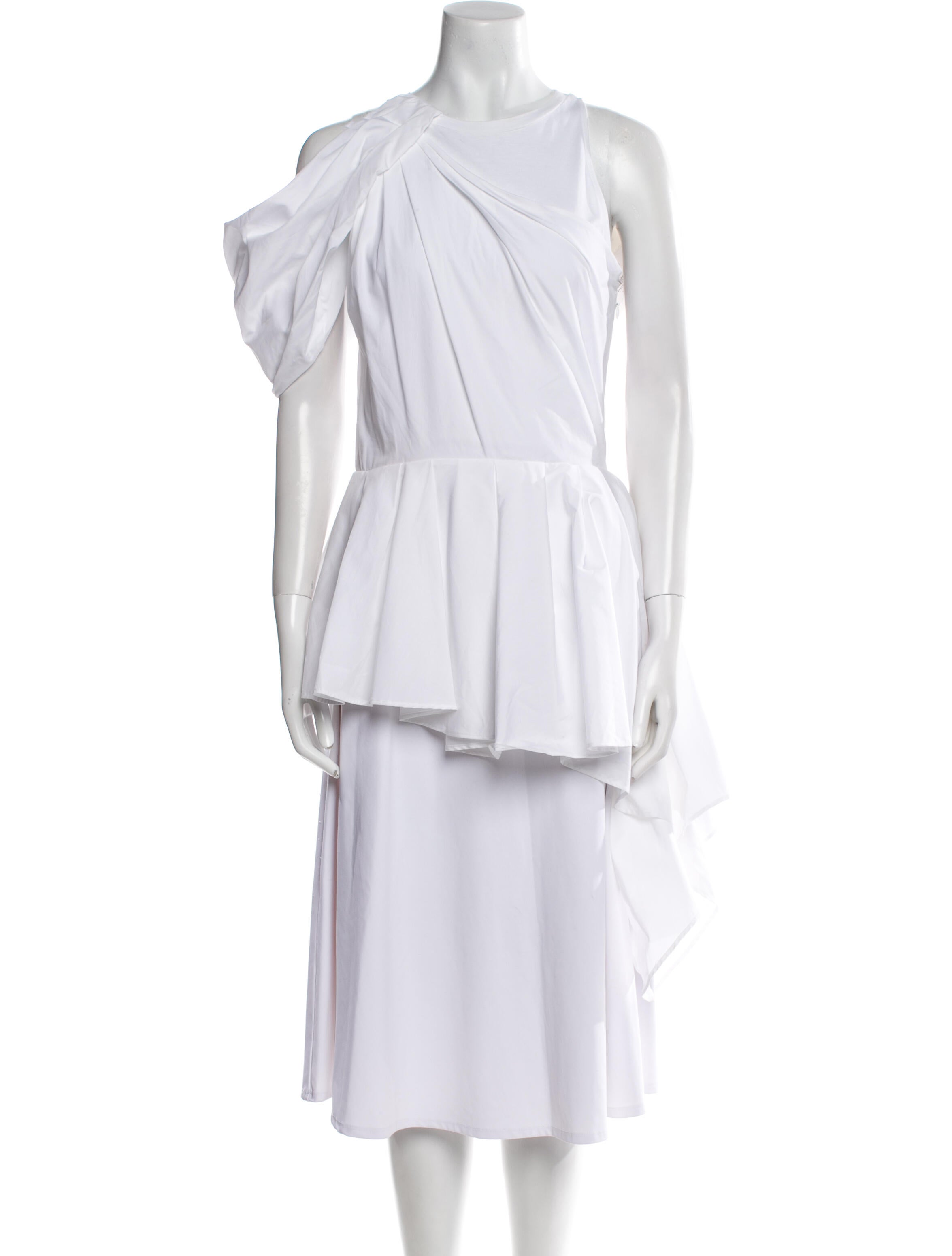 Alexander McQueen Crew Neck Short Sleeve Tunic