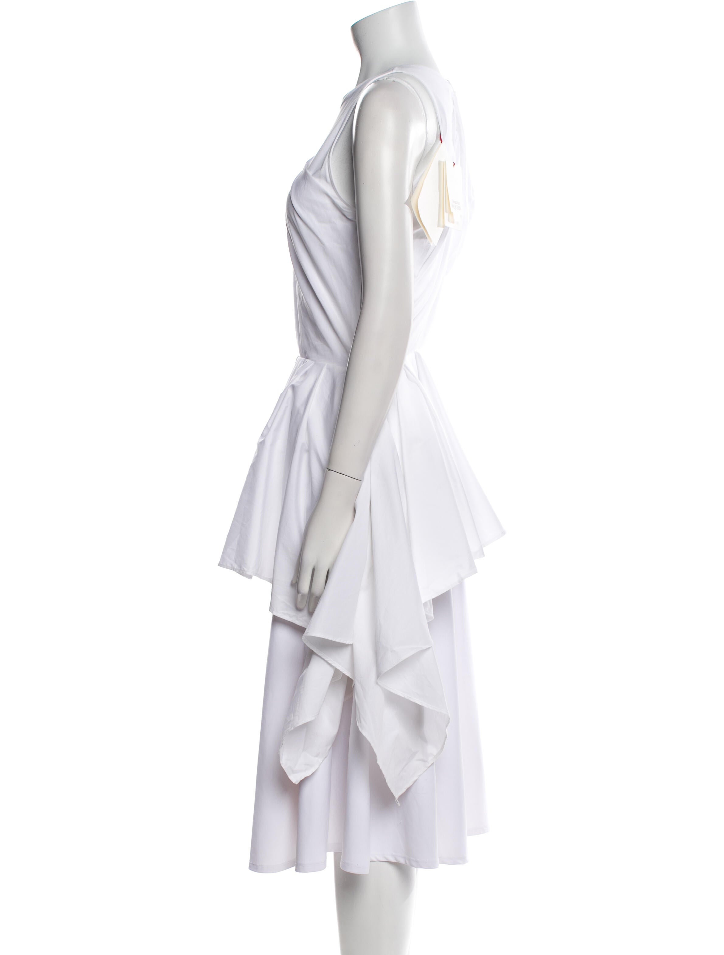 Alexander McQueen Crew Neck Short Sleeve Tunic