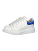 Alexander McQueen Leather Colorblock Pattern Sneakers