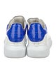 Alexander McQueen Leather Colorblock Pattern Sneakers