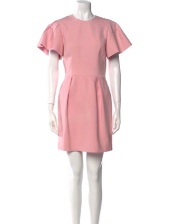 Alexander McQueen Wool Mini Dress
