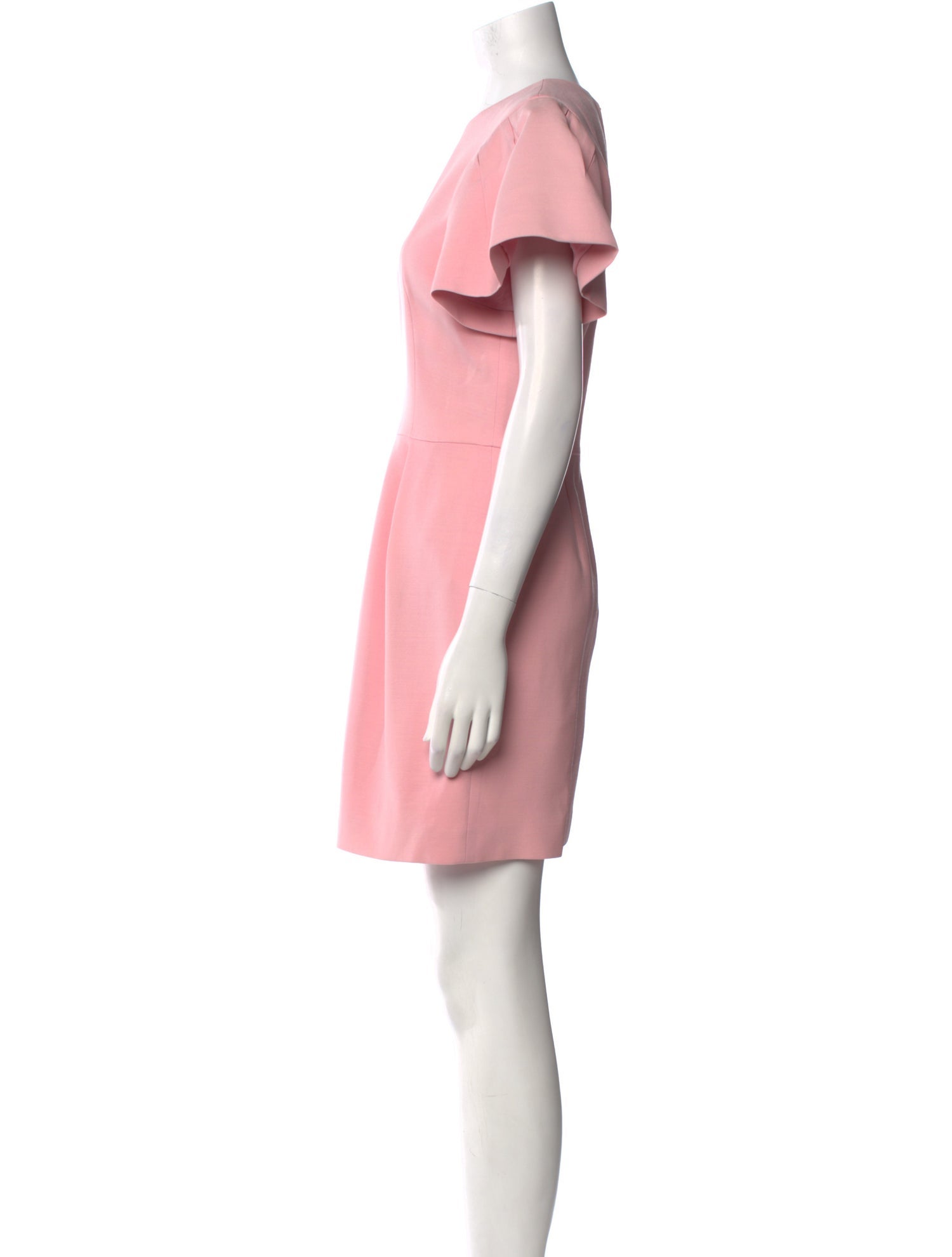 Alexander McQueen Wool Mini Dress