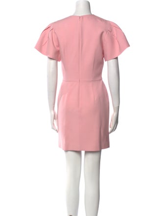 Alexander McQueen Wool Mini Dress