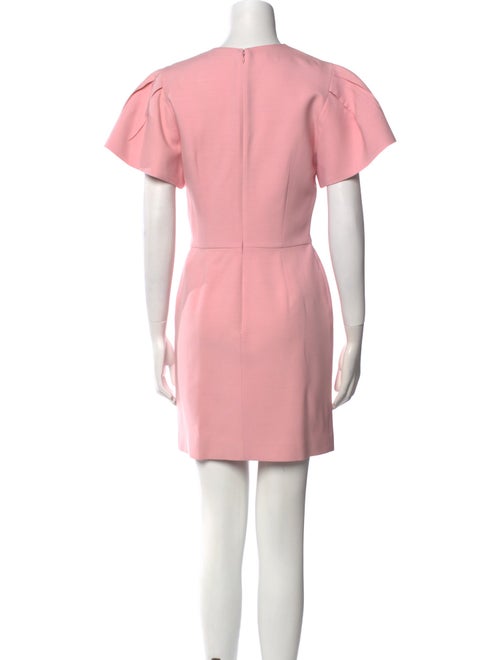 Alexander McQueen Wool Mini Dress