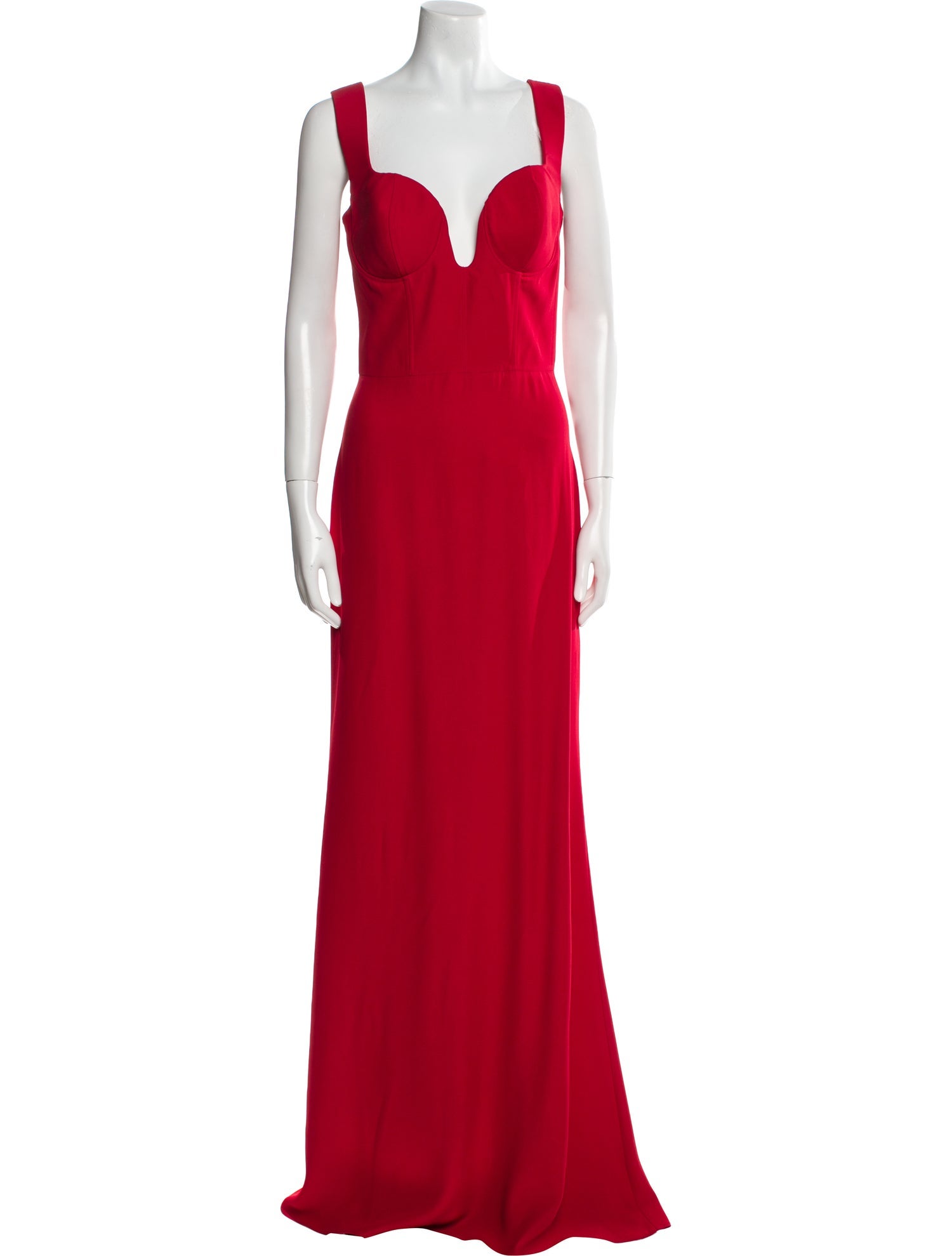 Alexander McQueen Square Neckline Long Dress w/ Tags