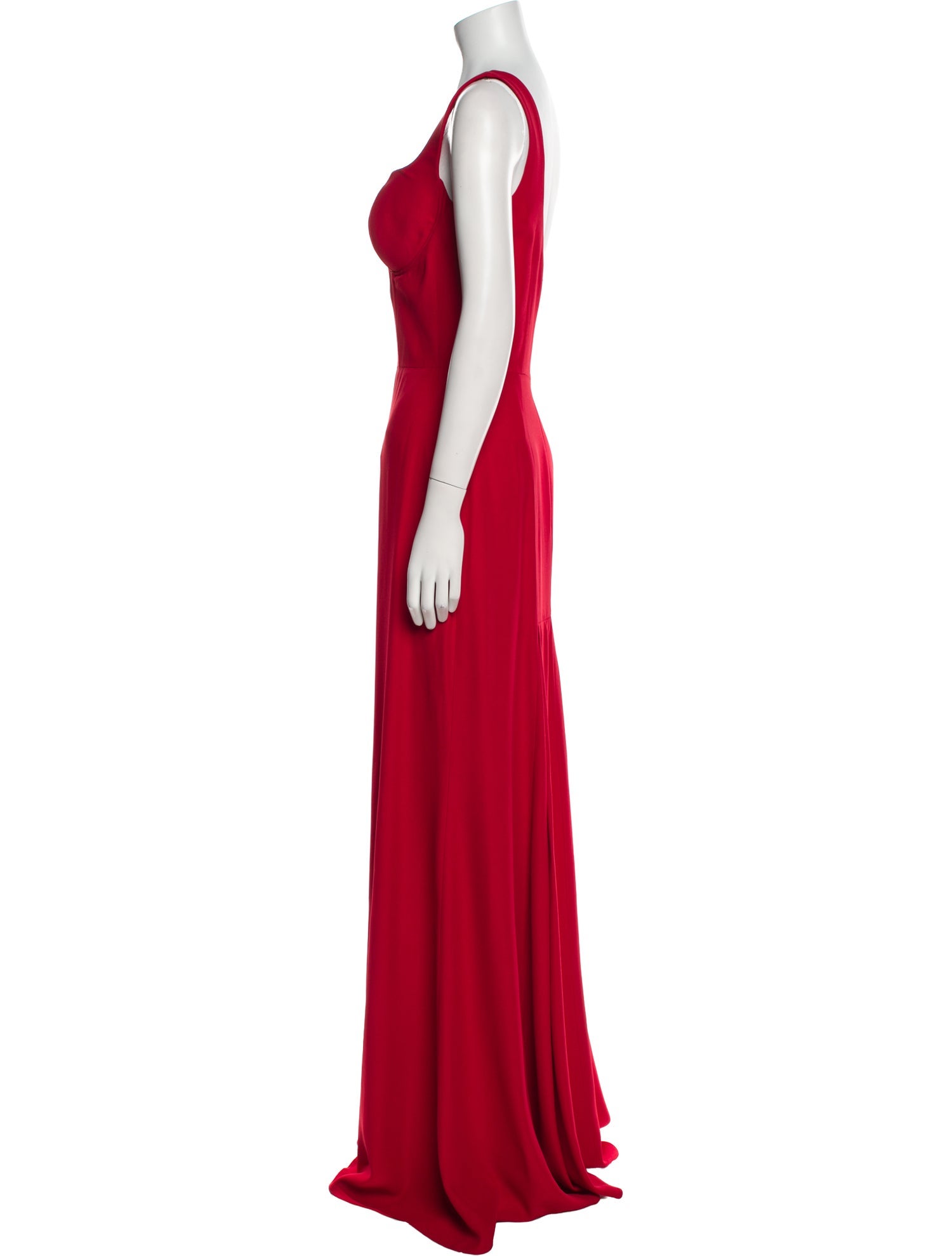 Alexander McQueen Square Neckline Long Dress w/ Tags