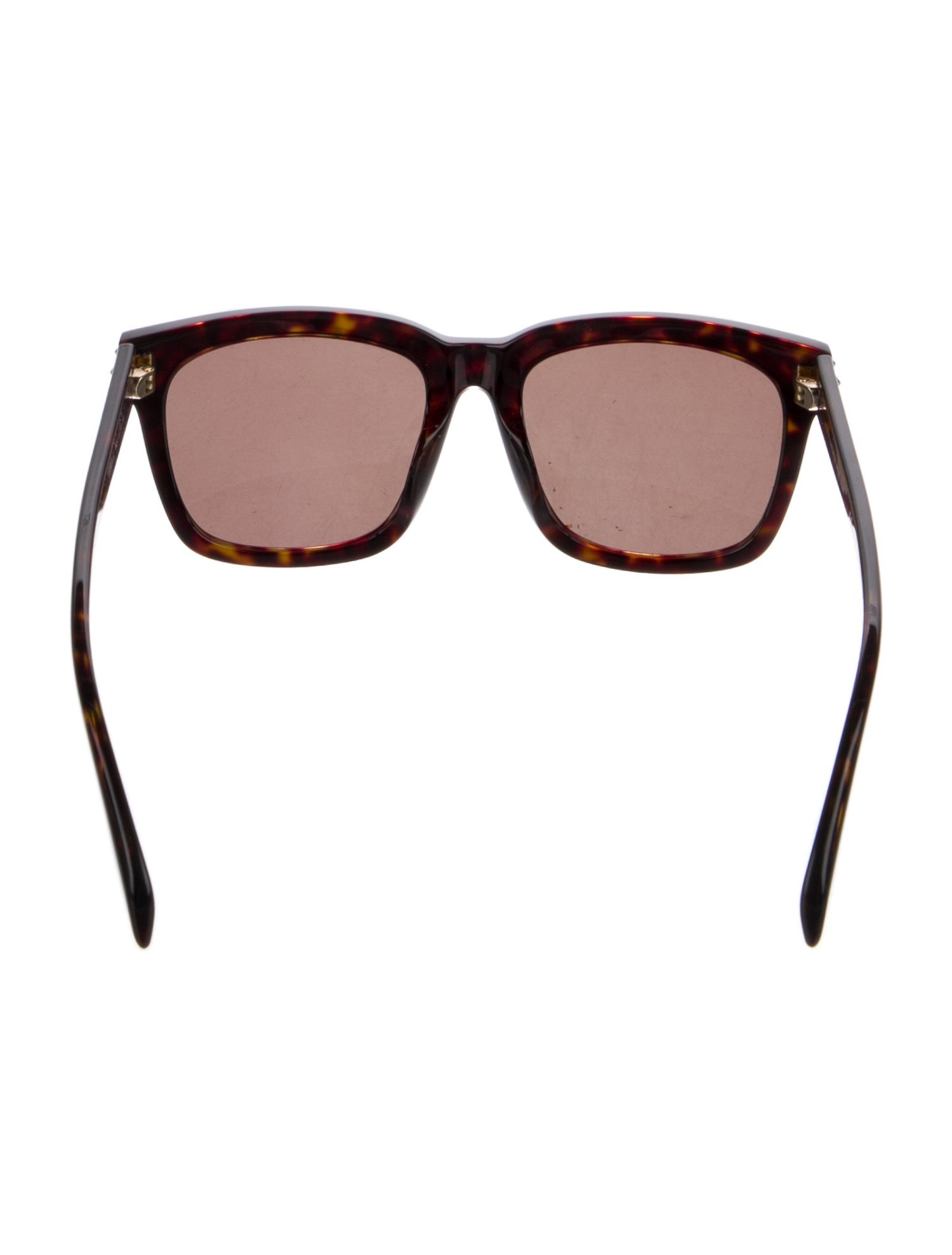Alexander McQueen Oversize Mirrored Sunglasses