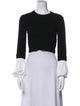 Alexander McQueen Wool Crew Neck Sweater