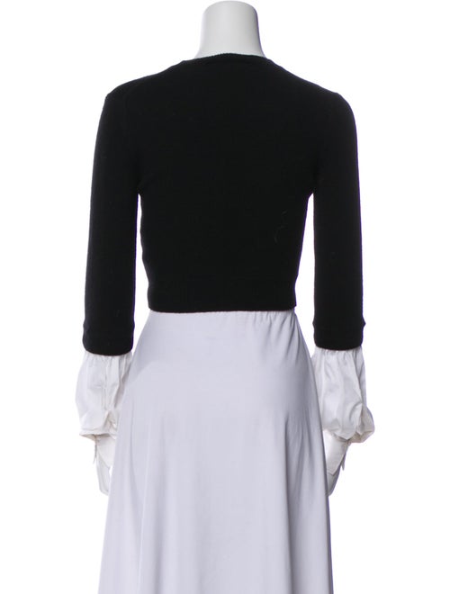 Alexander McQueen Wool Crew Neck Sweater