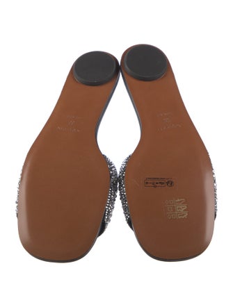 Alexander McQueen Rubber Slides