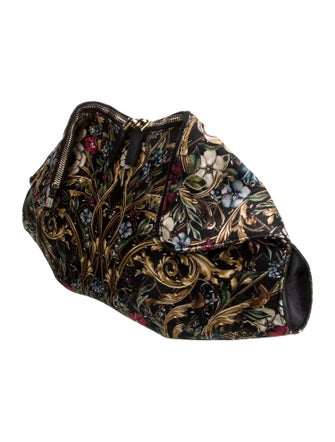 Alexander McQueen Satin Clutch