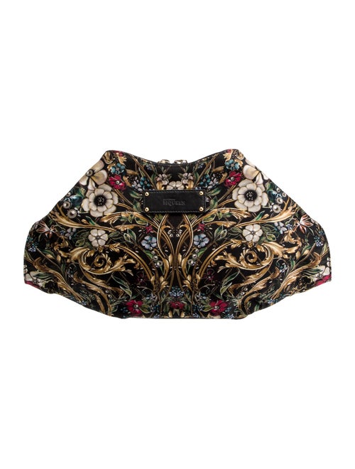 Alexander McQueen Satin Clutch