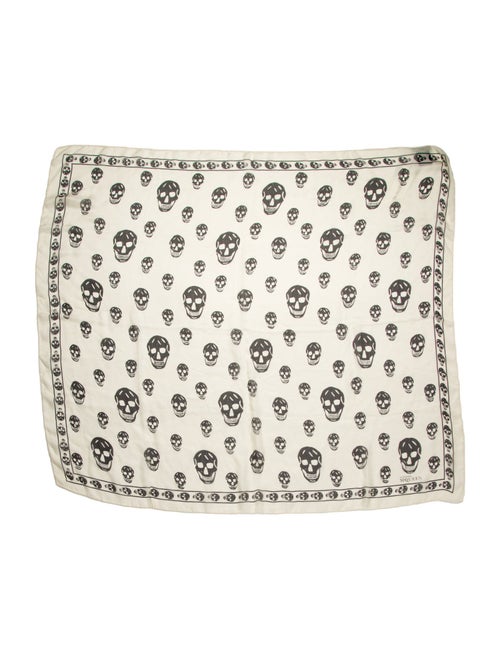 Alexander McQueen Silk Skull Scarf