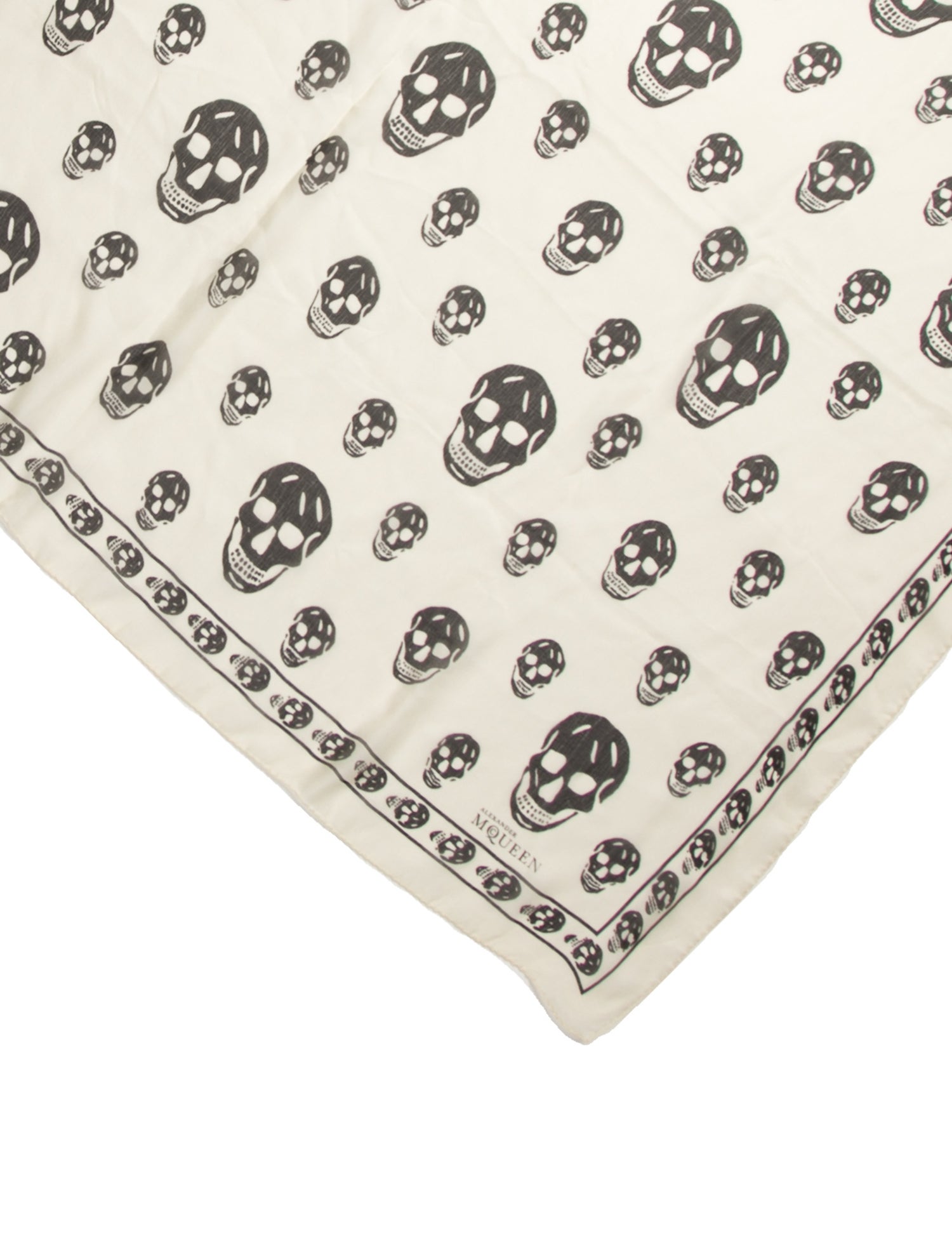 Alexander McQueen Silk Skull Scarf