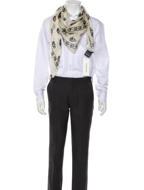 Alexander McQueen Silk Skull Scarf