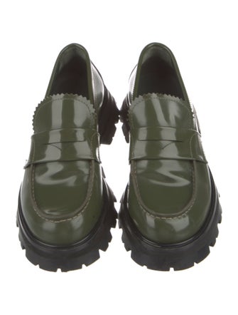 Alexander McQueen Patent Leather Loafers
