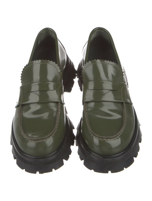 Alexander McQueen Patent Leather Loafers