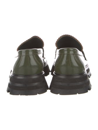 Alexander McQueen Patent Leather Loafers