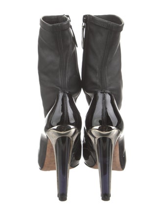 Alexander McQueen Leather Sock Boots