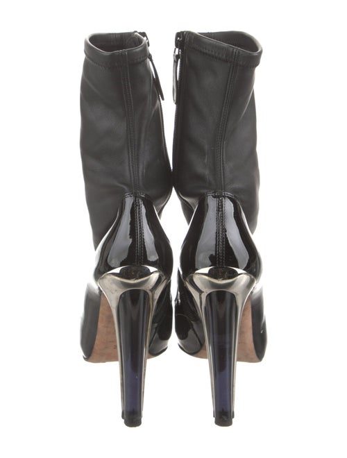 Alexander McQueen Leather Sock Boots
