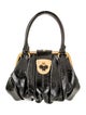 Alexander McQueen Patent Leather Top Handle Bag