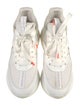 Alexander McQueen Leather Mesh Accents Sneakers