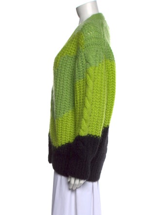 Alexander McQueen Mohair Printed Sweater