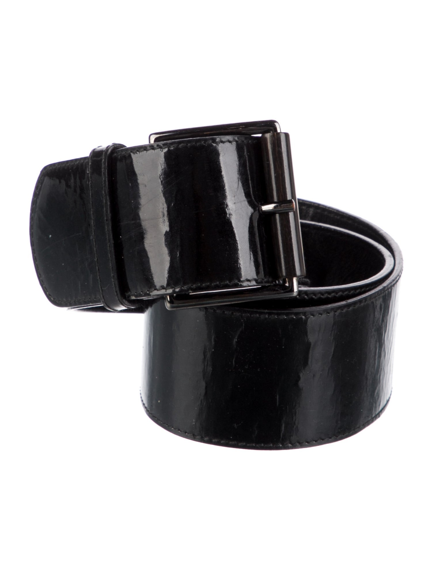 Alexander McQueen Patent Leather Belt Kit