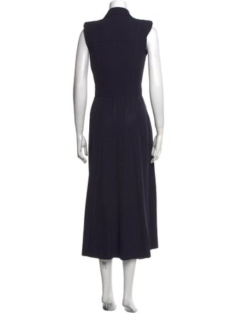 Alexander McQueen Wool Long Dress