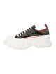 Alexander McQueen Canvas Printed Chunky Sneakers