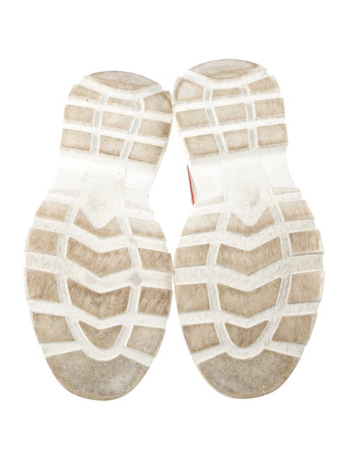 Alexander McQueen Canvas Printed Chunky Sneakers