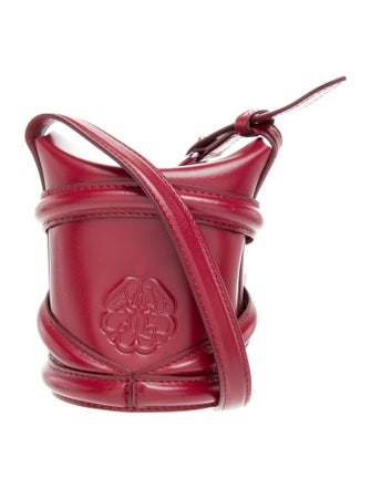 Alexander McQueen Leather Bucket Bag