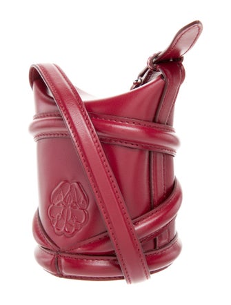 Alexander McQueen Leather Bucket Bag