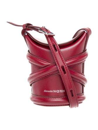 Alexander McQueen Leather Bucket Bag