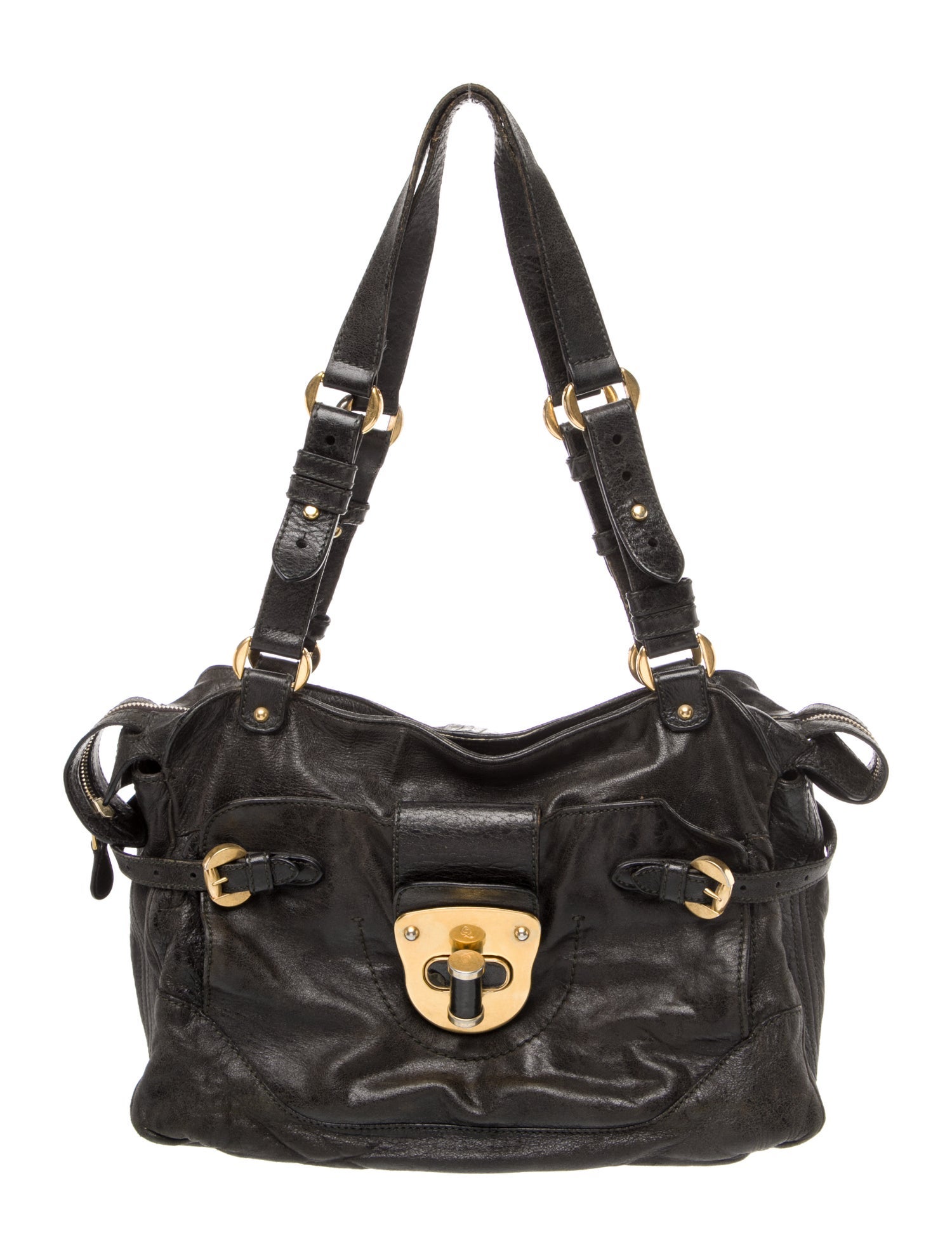 Alexander McQueen Leather Shoulder Bag