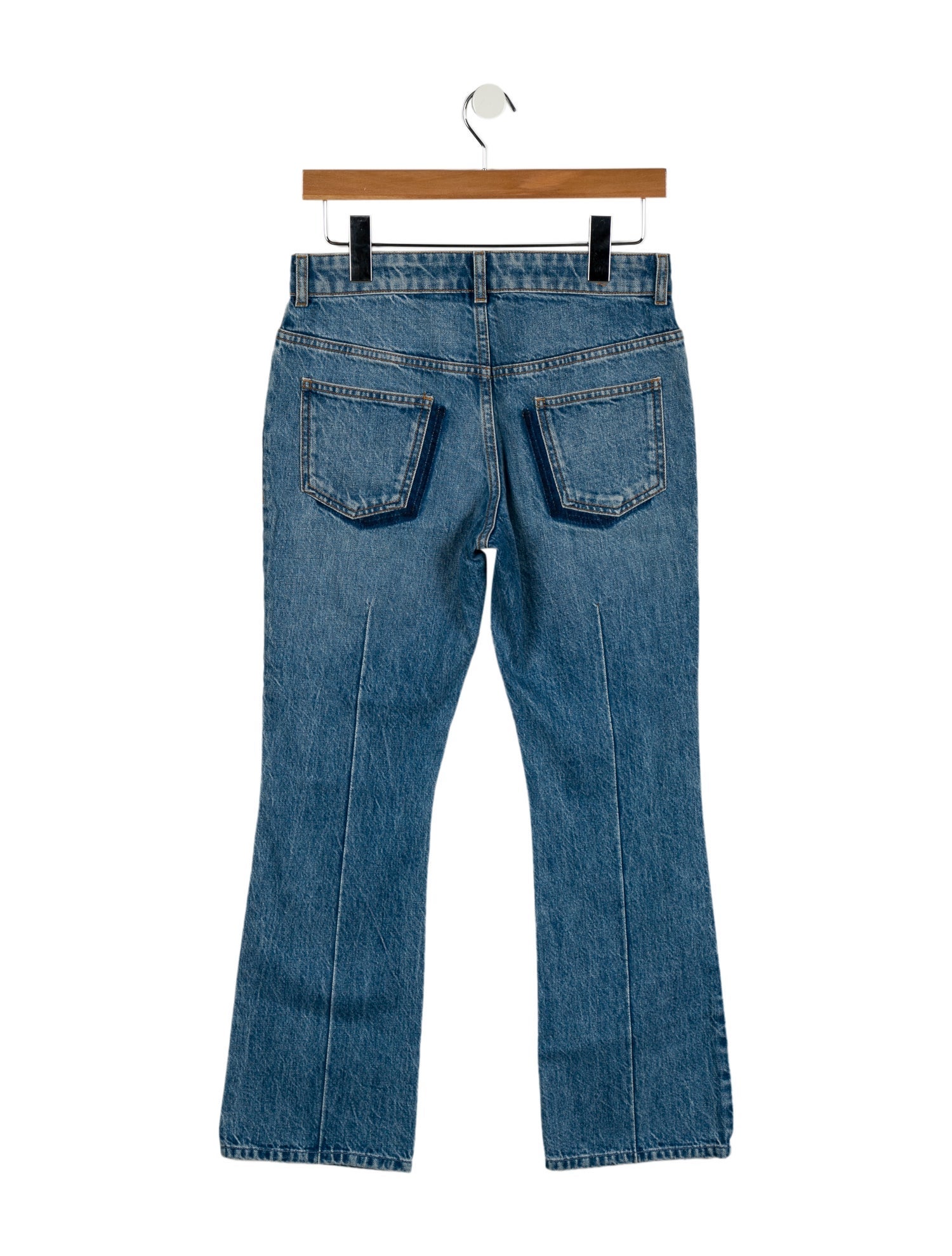 Alexander McQueen Mid-Rise Straight Leg Jeans