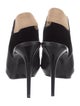 Alexander McQueen Leather Slingback Pumps