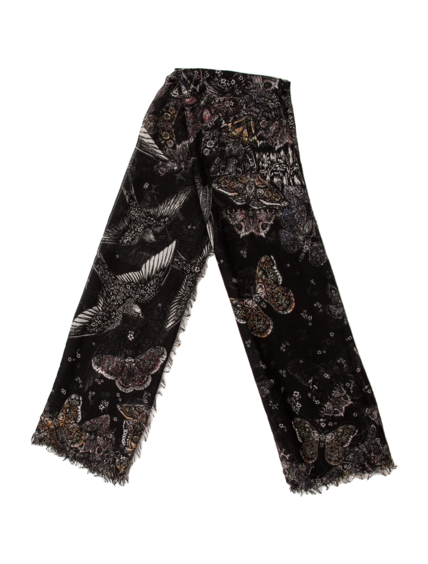 Alexander McQueen Silk Skull Scarf