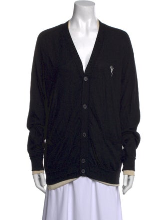 Alexander McQueen Cashmere V-Neck Sweater
