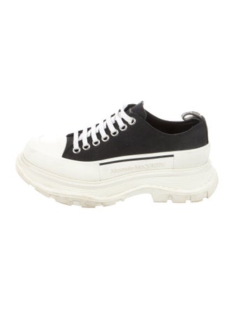 Alexander McQueen Canvas Chunky Sneakers