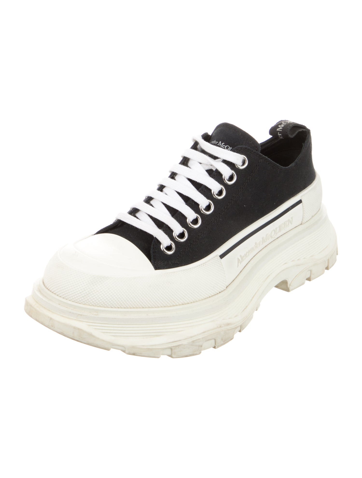 Alexander McQueen Canvas Chunky Sneakers