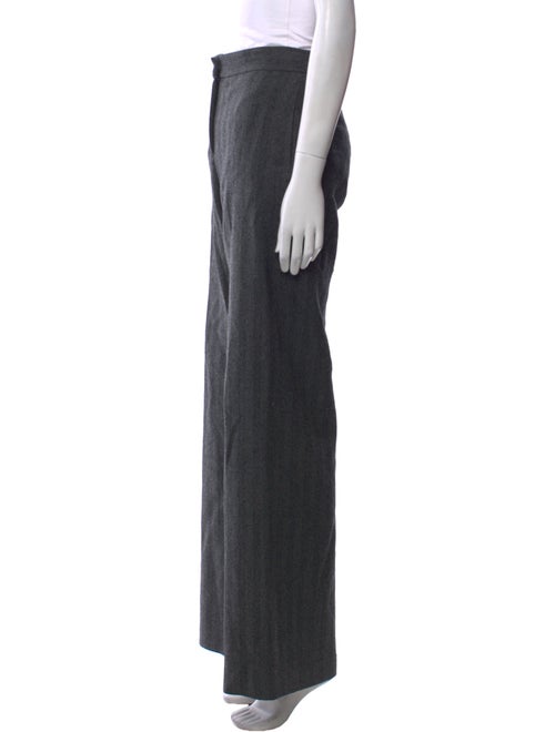 Alexander McQueen Wool Wide Leg Pants