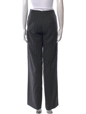 Alexander McQueen Wool Wide Leg Pants