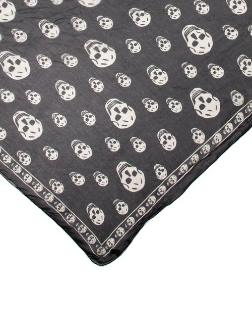 Alexander McQueen Silk Skull Scarf