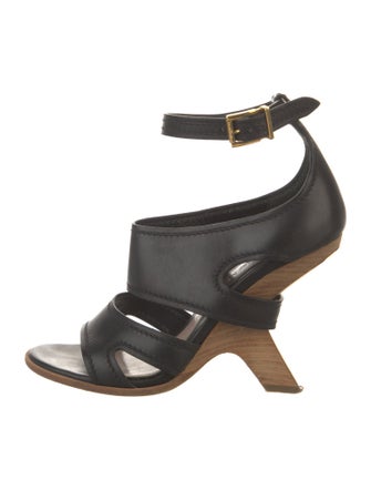 Alexander McQueen Leather Sandals