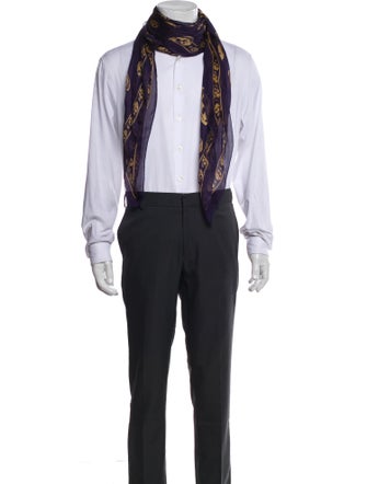 Alexander McQueen Printed Scarf