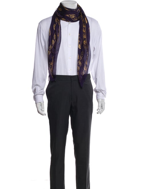 Alexander McQueen Printed Scarf